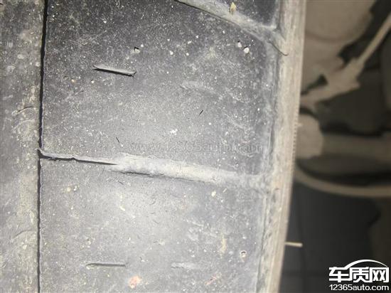 吉利银河星舰7前轮偏磨吃胎 售后不处理