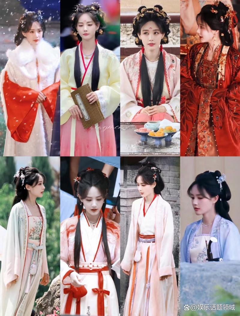 李一桐在《云秀行》古装路透造型合集