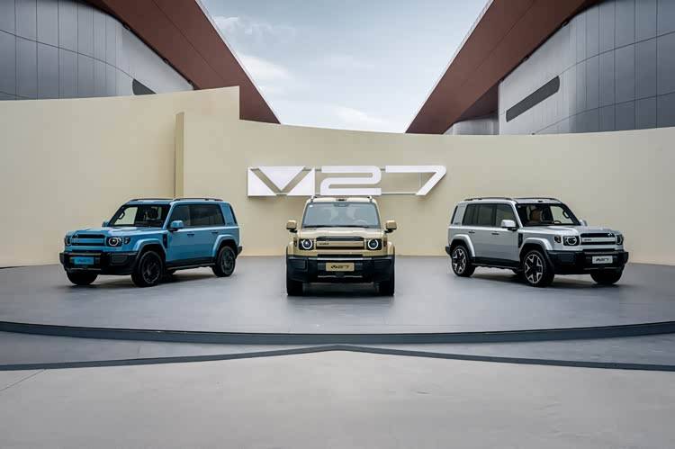 iCARV27上市，地平线HSD让硬派SUV城野皆好开