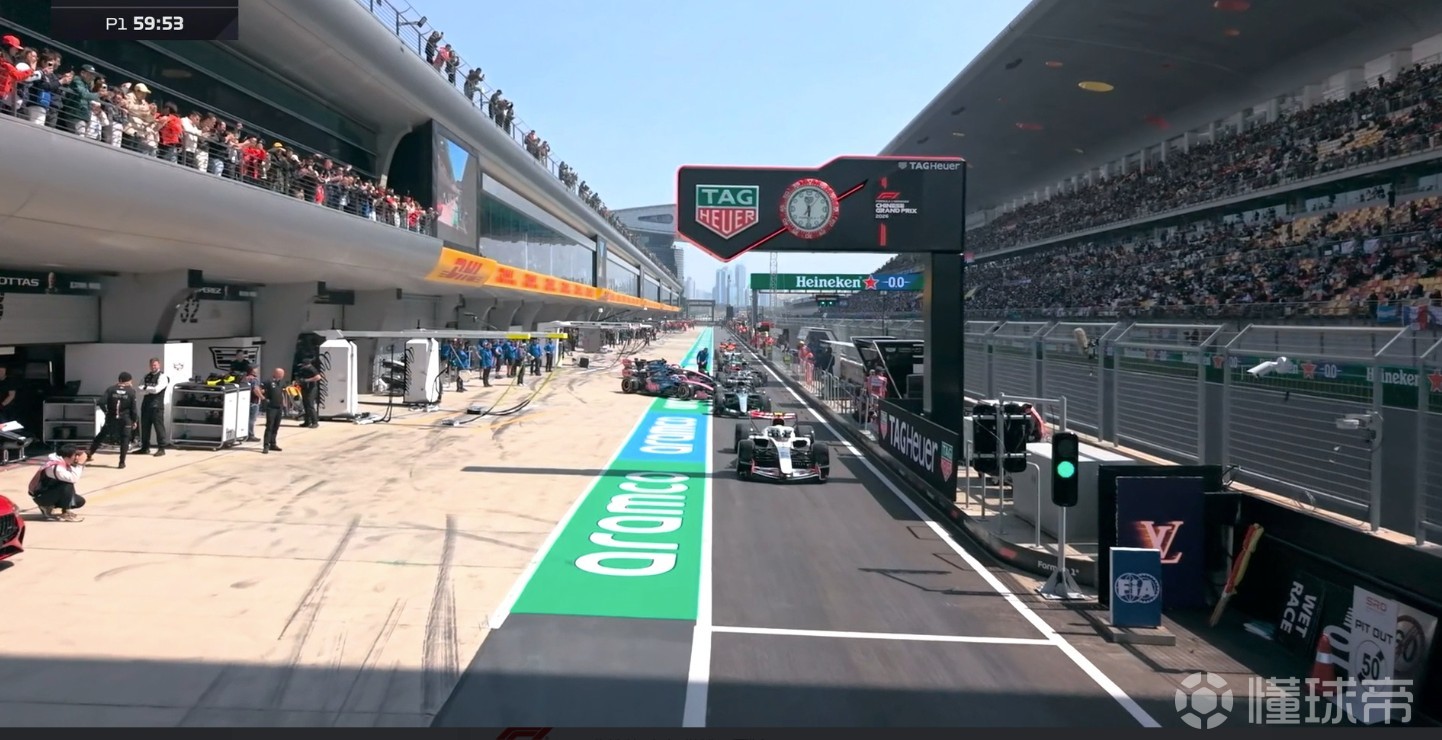 F1中国站一练:拉塞尔全场最快，安东内利第二，迈凯伦分列三四_PP视频体育频道