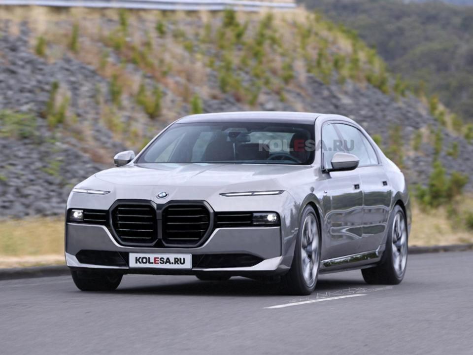 全新宝马7系更多细节:“眯眯眼”车灯+贯穿屏幕 预计这时候上市_新闻