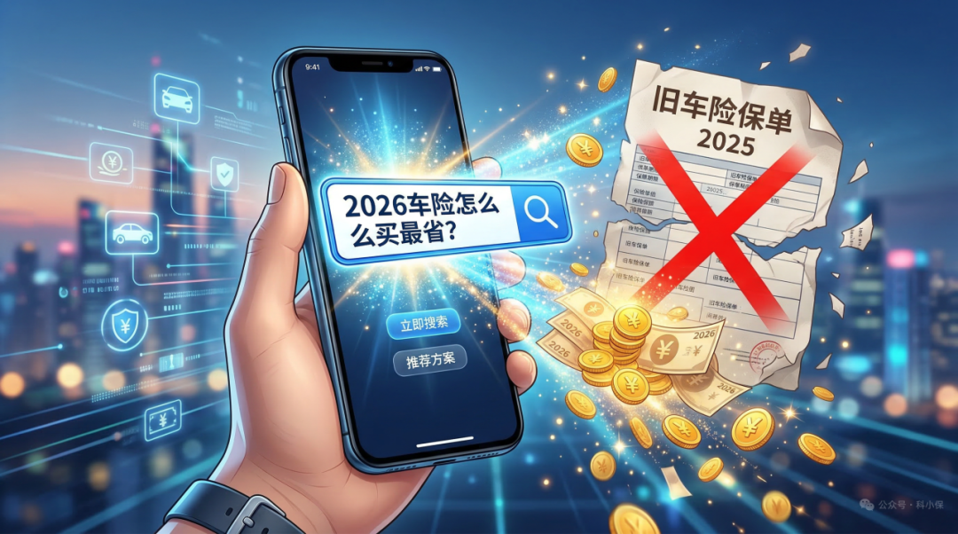 2026车险省钱攻略!新规三大变化,不懂=多花冤枉钱!