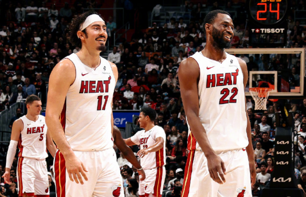 NBA战报|约基奇伤退,热火147-123大胜掘金,鲍威尔25分,维金斯19分5板6助3断3帽,穆雷20分6板11助