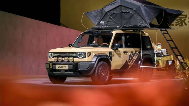 iCAR V27硬派SUV上市，搭载超级黄金增程系统