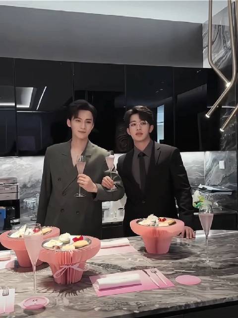 江衡李沛恩 此樽交杯酒入喉，朝朝暮暮伴左右，岁岁年年共白头