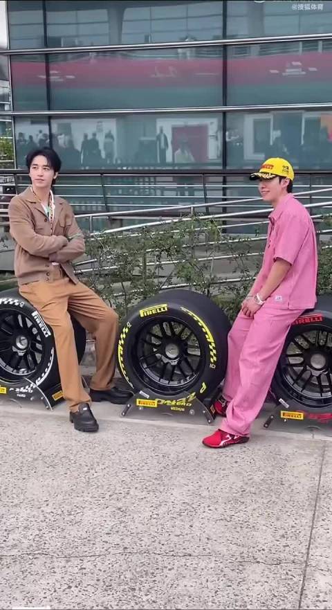 许魏洲林孝埈F1中国大奖赛同框