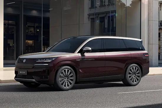 纯电续航里程202km 2026款腾势N9官图发布