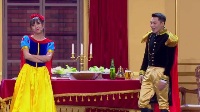 欢乐喜剧人6刘洋高颖搭档七个小巨人演绎新白雪公主