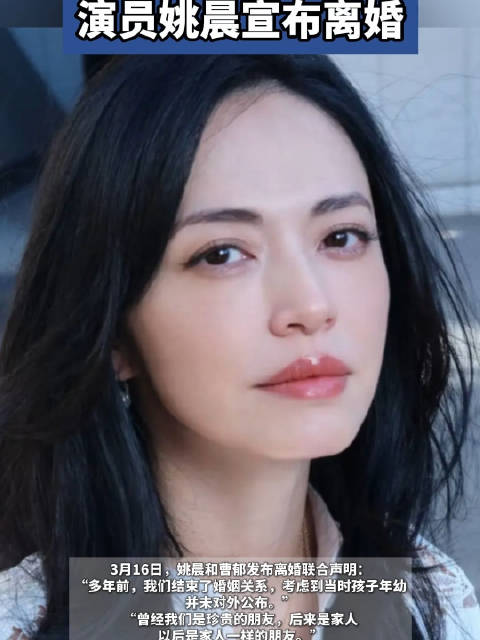 姚晨曾希望自己是一个好妻子好母亲