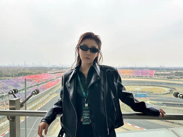 陈梦观赛F1：现场感受速度与激情的浪漫，看了还想看