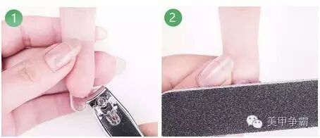 延长甲--卸甲比较:光疗甲卸甲流程与贴片、水晶对比