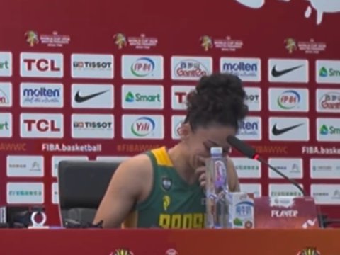 胜巴西发布会！宫鲁鸣寄语张子宇，杨舒予展露野心，对手被打哭！