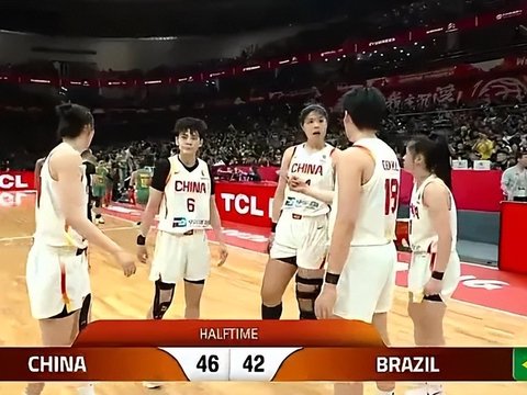 女篮半场险胜巴西！韩旭轰12分，三后卫齐爆，李月汝仍需调整！