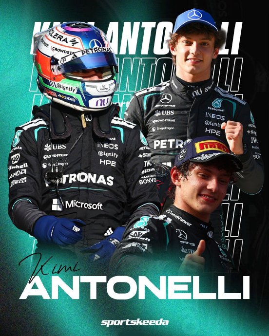 王一博关注的F1赛车手安德烈亚·基米·安东内利有什么样的背景和成就？