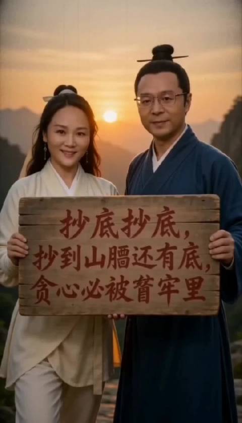 抄底抄底， 抄到山腰还有底， 贪心必被套牢里！