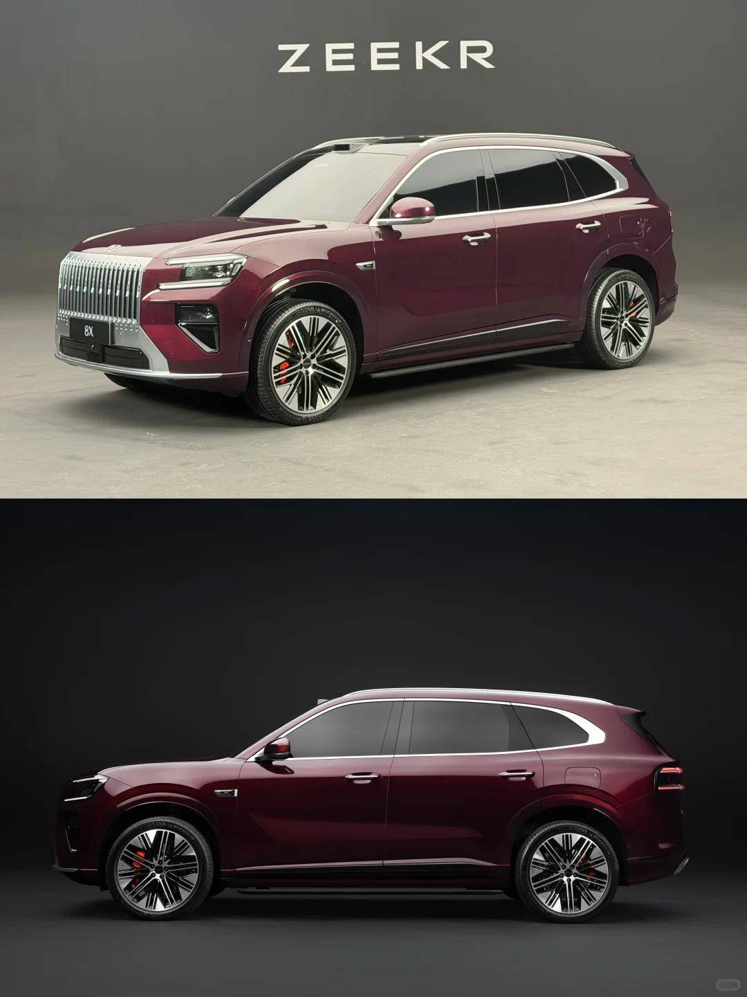 一眼心动！极氪8X的颜值太抗打了