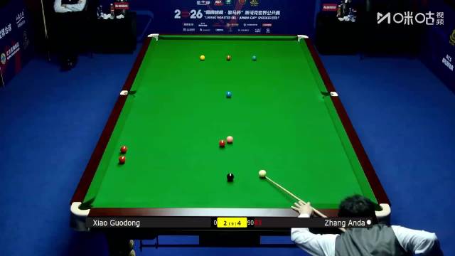 张安达5比2胜肖国栋晋级世界公开赛16强