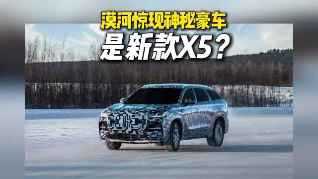 漠河现神秘豪车伪装车引猜测