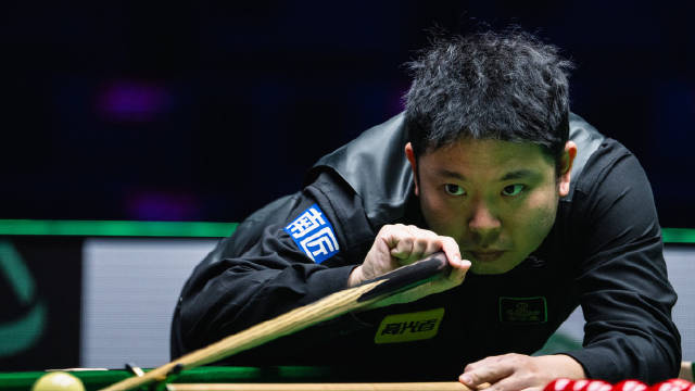 张安达连续得分344分力克肖国栋晋级16强