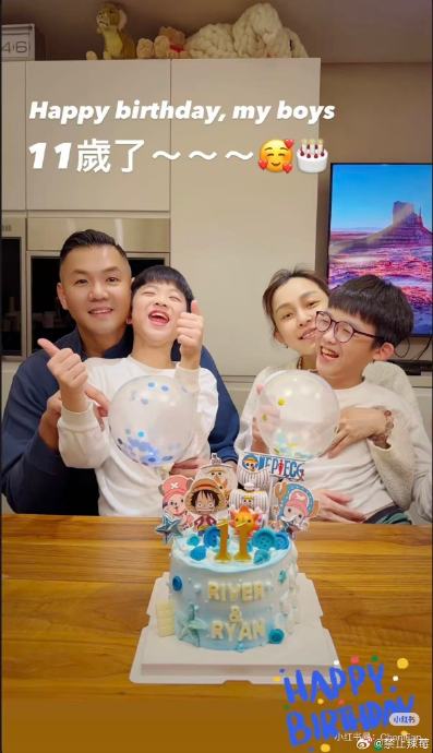 范玮琪和陈建州的双胞胎儿子现在身高多少了？