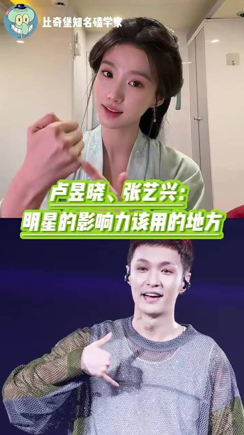 卢昱晓手语演绎咏春，张艺兴演唱会拟配手语翻译