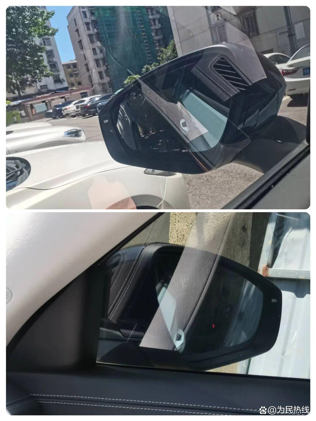 长沙一车主:大众揽巡汽车的中控饰板反光致盲区不处理!已协商解决!