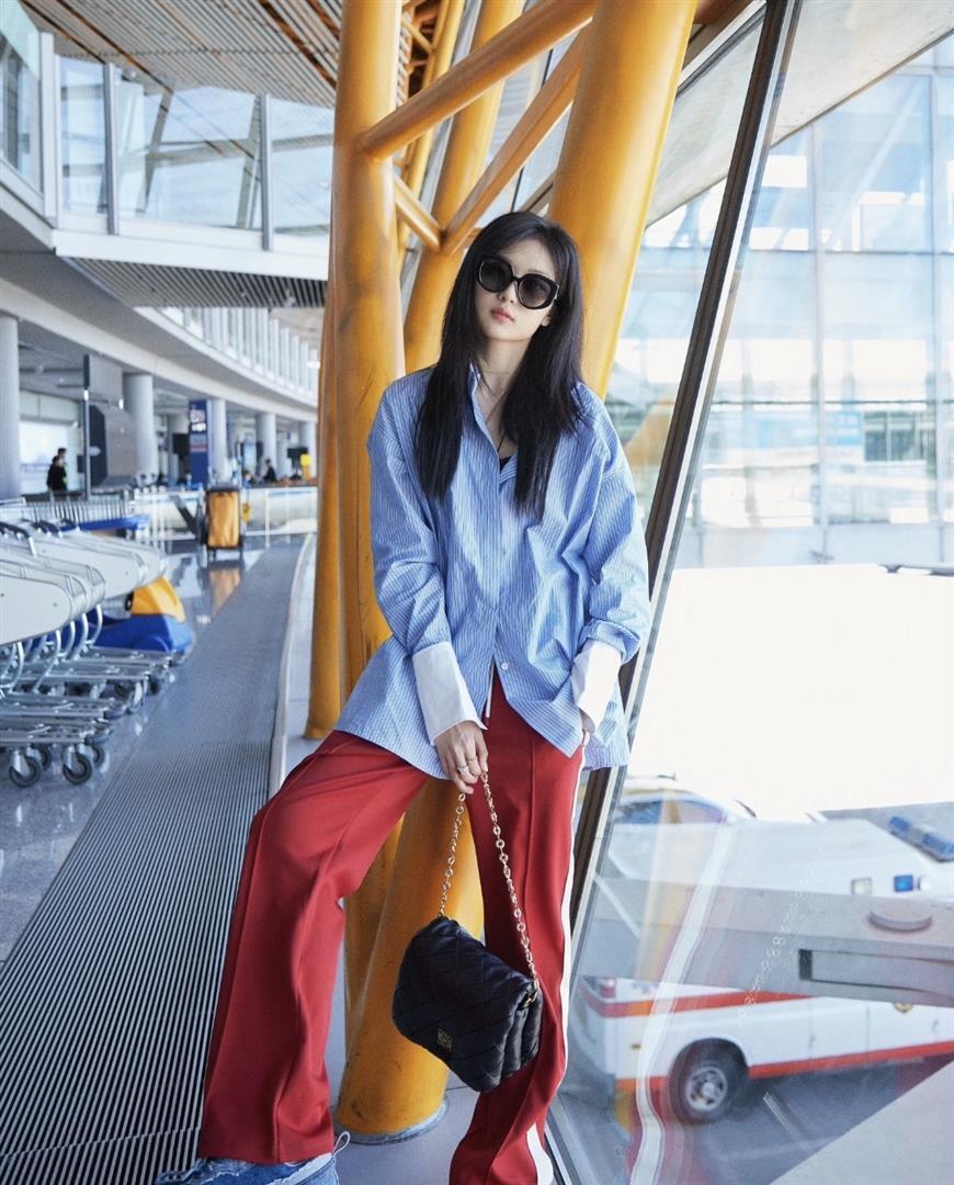 王玉雯孙千娜扎高个子穿搭分享~露腿是关键,穿出时尚与气质