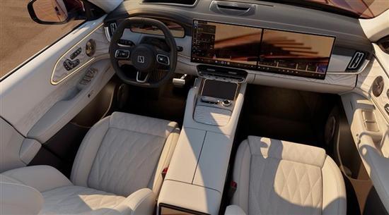 配副驾双联屏 极氪8X内饰官图发布