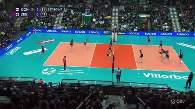 朱婷24分助科内利亚诺晋级欧冠四强