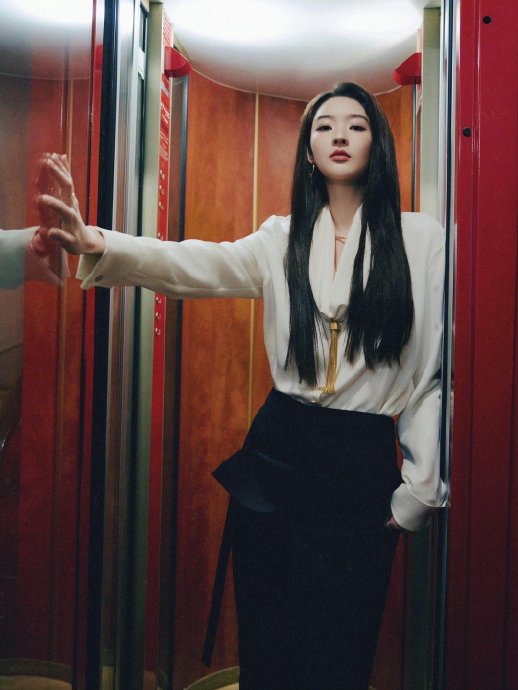 除了紫色造型，王玉雯在其他公众场合还有哪些令人印象深刻的时尚穿搭？