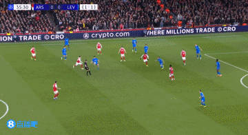 阿森纳2-0勒沃库森晋级欧冠八强