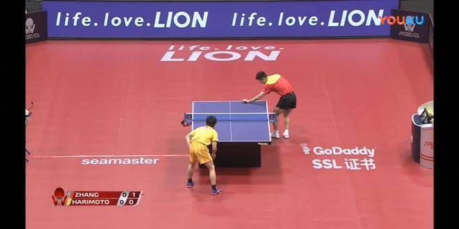 见证14岁张本智和逆转球王张继科的惊天一战！