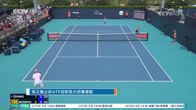 张之臻迈阿密赛首轮负马纳里诺