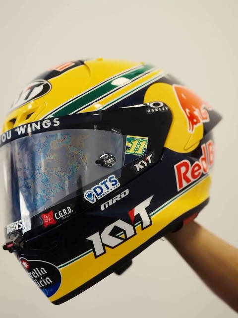 MotoGP｜一位巴西MotoGP车手向另一位巴西F1传奇车手致敬