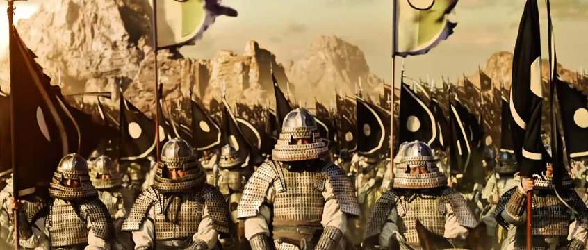 最近几年没啥古代战争片的大场面剧情了，好多历史博主都在用射雕剪辑