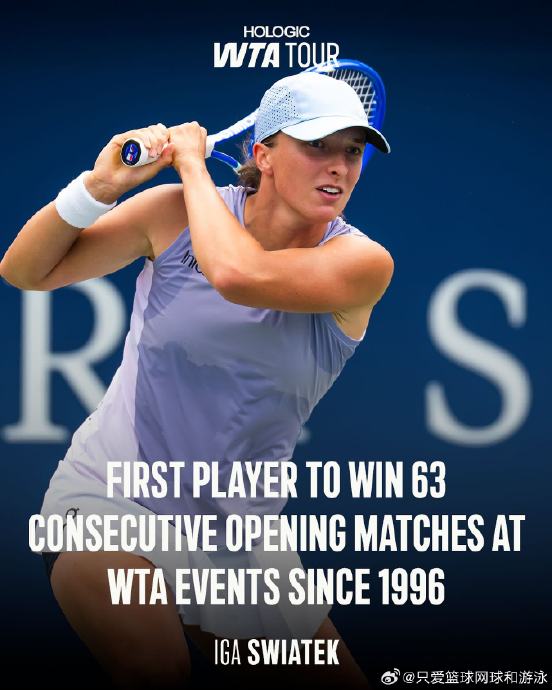 斯瓦泰克爆冷止步迈阿密，两大无敌纪录遭同胞终结