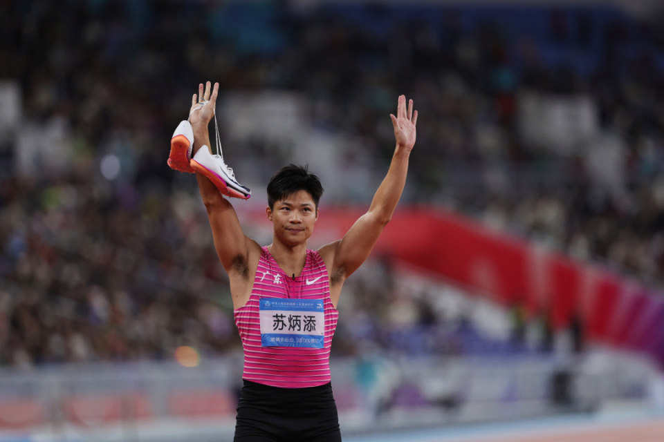 苏炳添:下一个“苏炳添”会比我更强