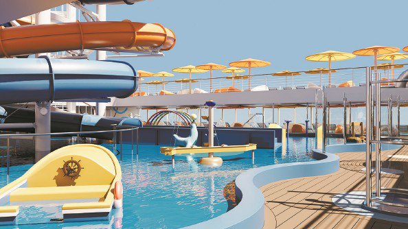 邮轮上的娱乐设施 受访者供图