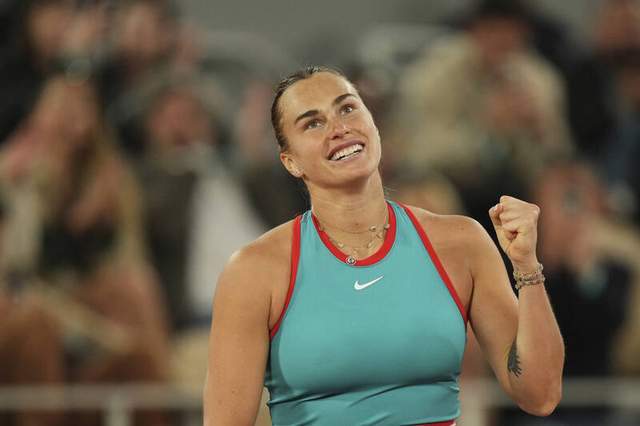 萨巴伦卡斩断斯瓦泰克26连胜纪录，生涯首次杀进法网女单决赛