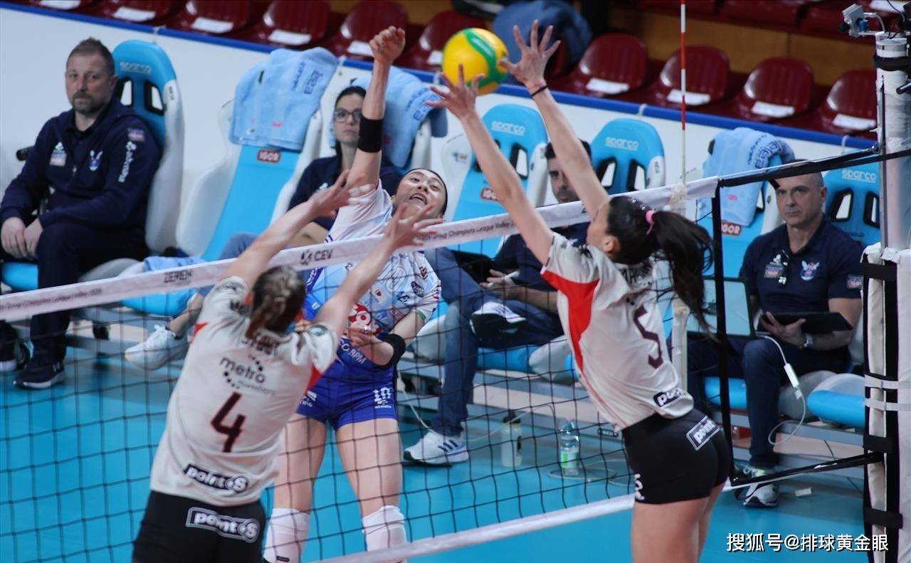 女排欧冠八强对阵！朱婷15分和瓦基弗米兰同区，王媛媛被赞最佳