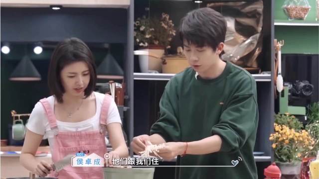 杨汝晴封神名场面，直面自己心意对象和情敌做饭，这毅力帅到爆炸