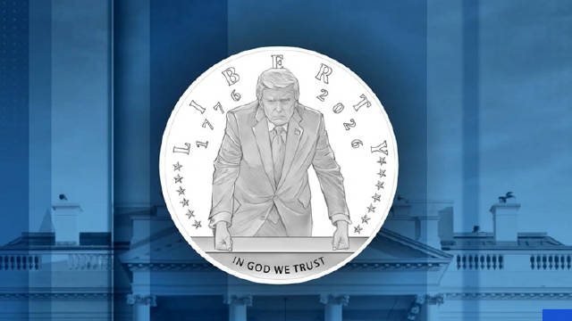 美国批准特朗普肖像金币设计方案，2026年独立日发行