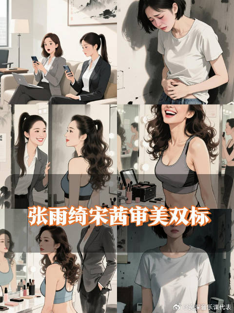 张雨绮的肚皮与宋茜的腰：女性审美的双轨制陷阱