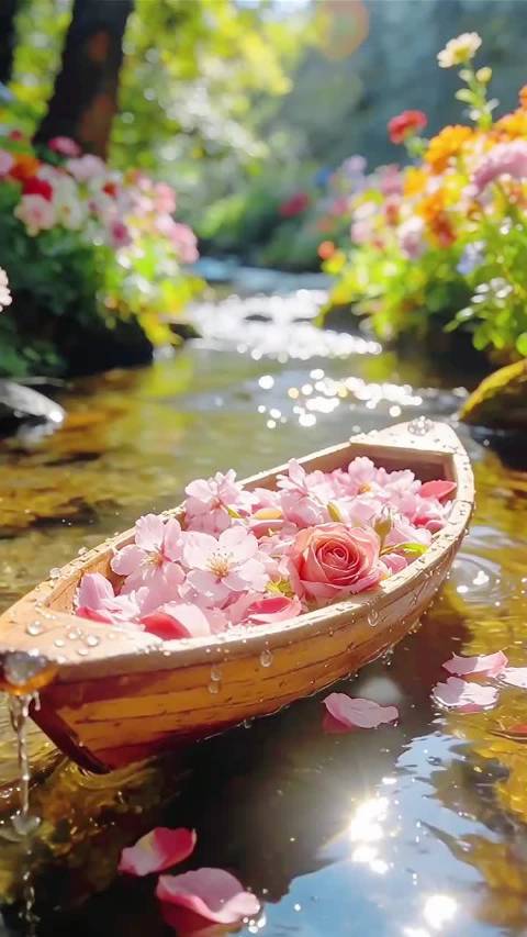 春风送暖花香漫溢治愈人心