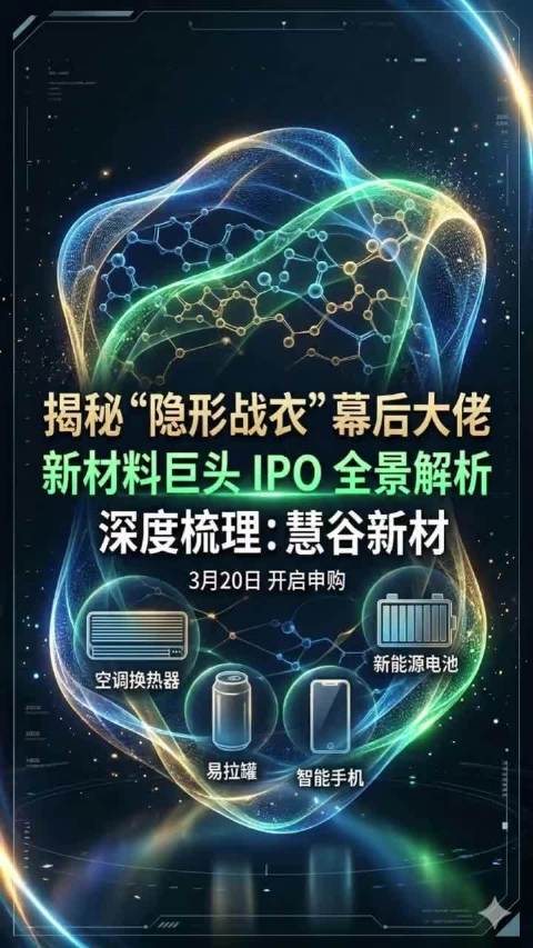 60岁博士领军慧谷新材IPO，揭秘隐形战衣技术
