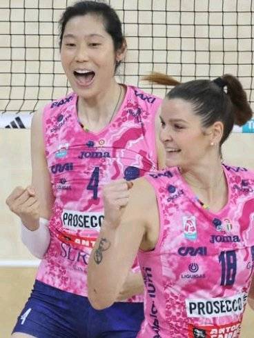 意甲ig回顾这个拦网 朱婷留洋第七季