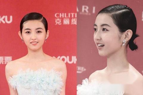 张子枫红毯造型被嫌丑 复古油头到底适合什么人留
