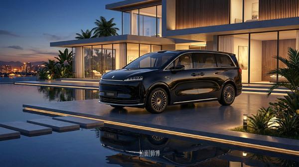 智界V9假想图曝光 采用非隐藏式D柱 前脸细节似尊界