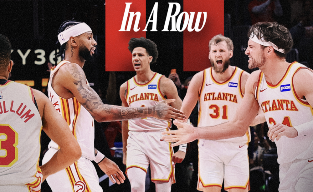 老鹰首发：丹尼尔斯、麦科勒姆、沃克、约翰逊、奥孔古