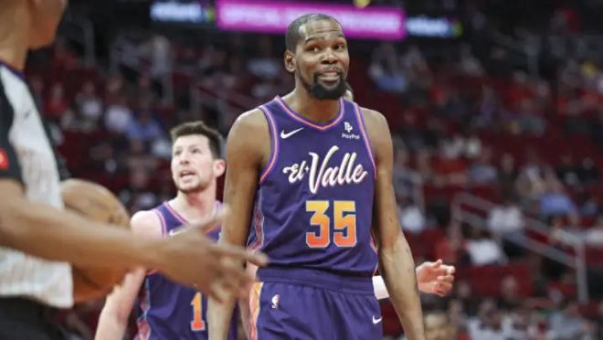 杜兰特常规赛总得分超越奥尼尔，升至历史得分榜第8位